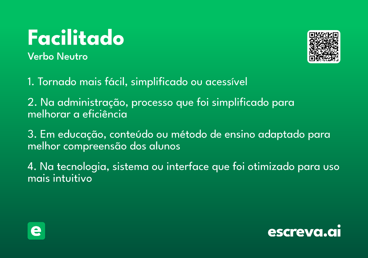 facilitado