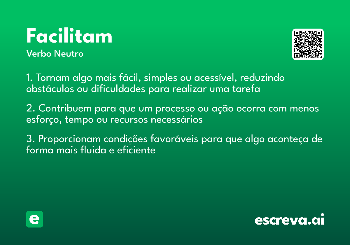facilitam