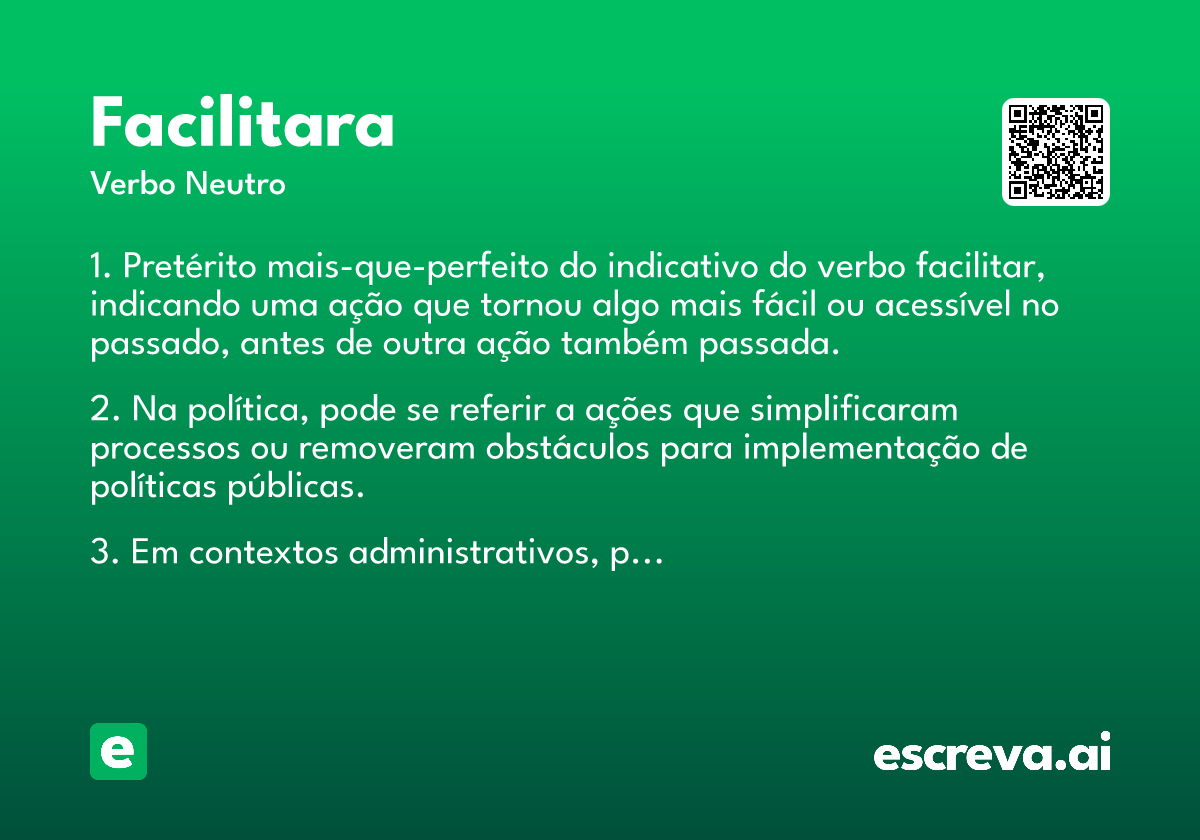 facilitara