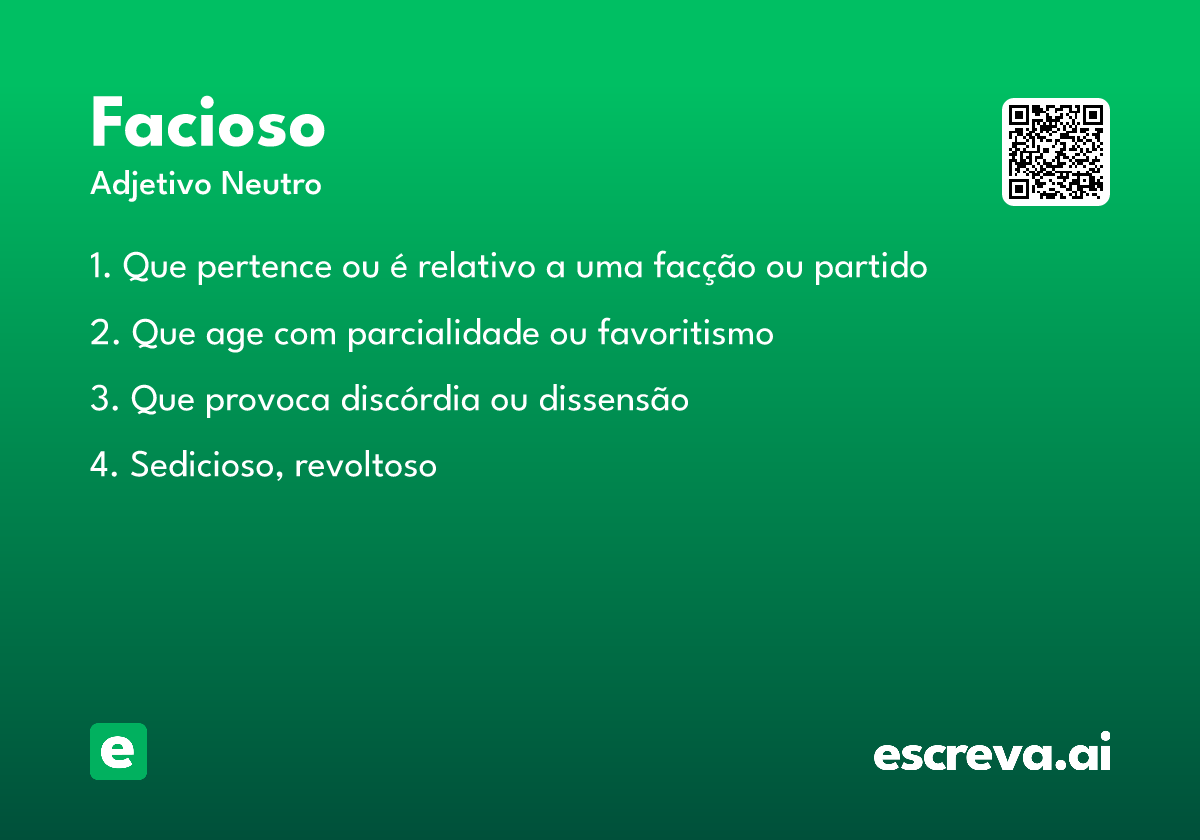 facioso