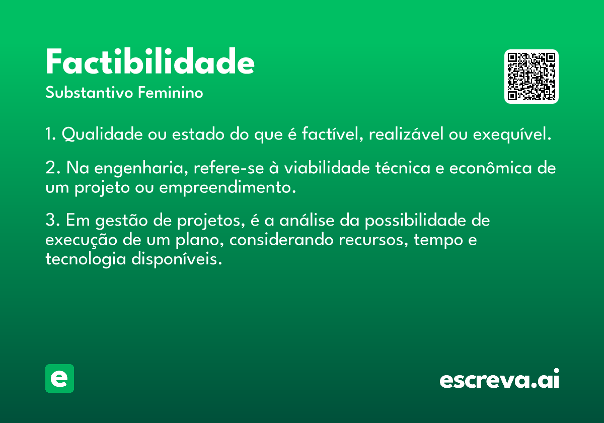 factibilidade