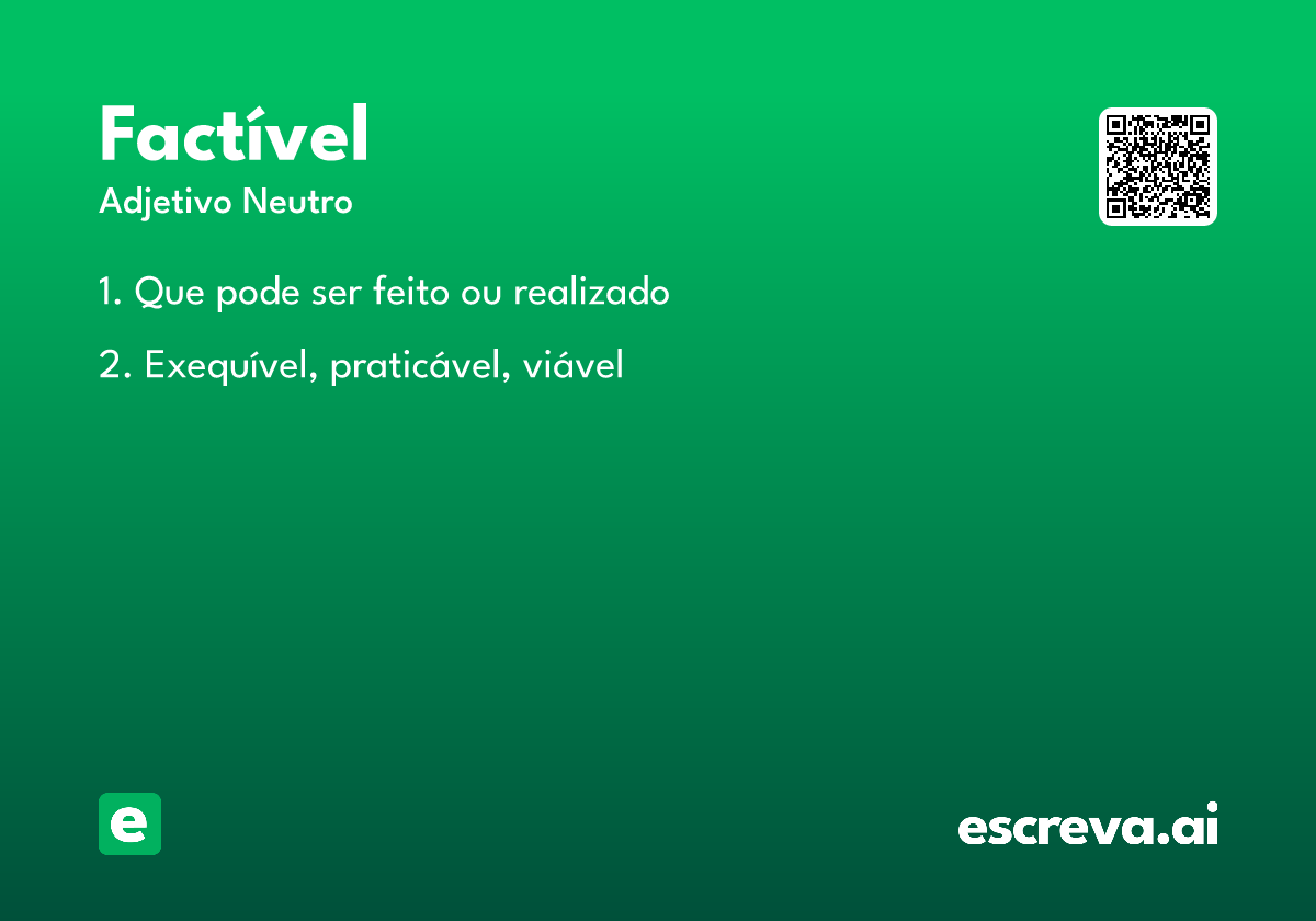 factível