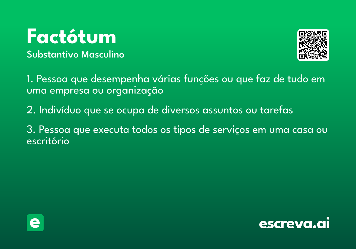 factótum