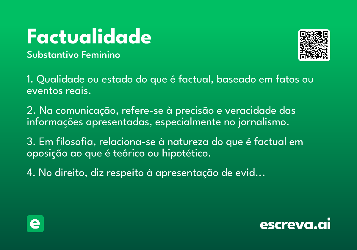 factualidade