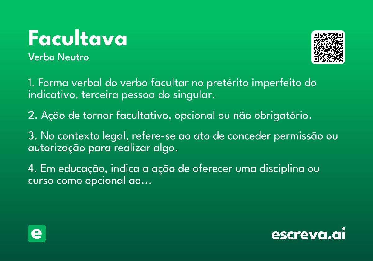 facultava
