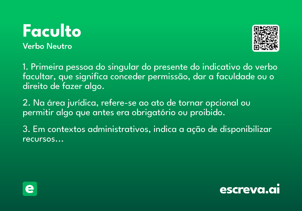 faculto