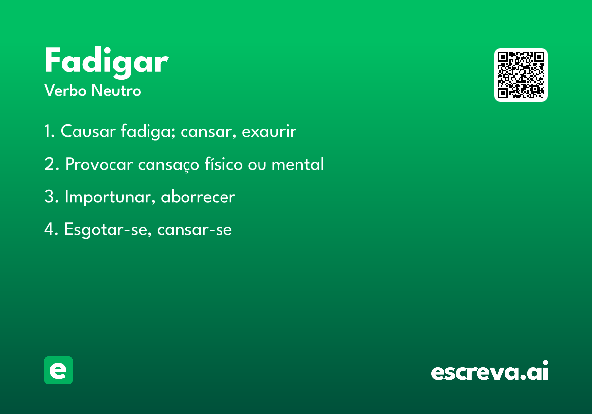 fadigar