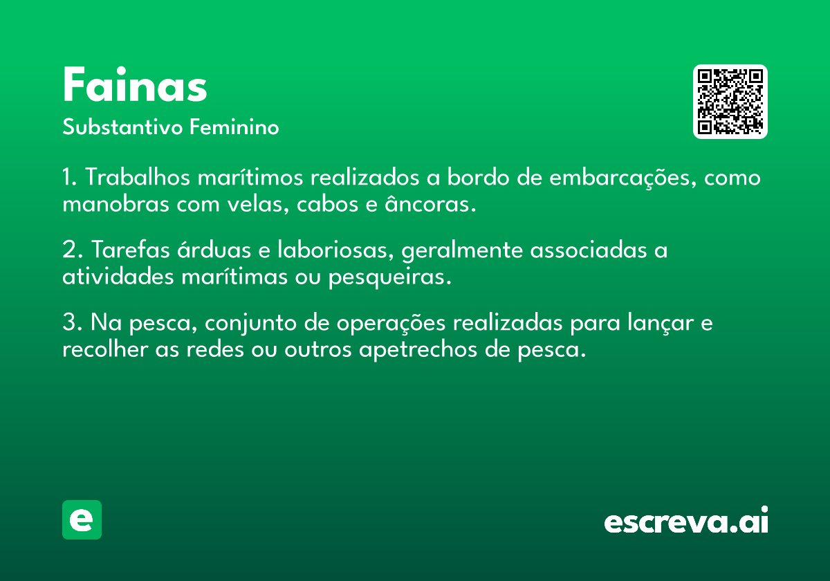 fainas
