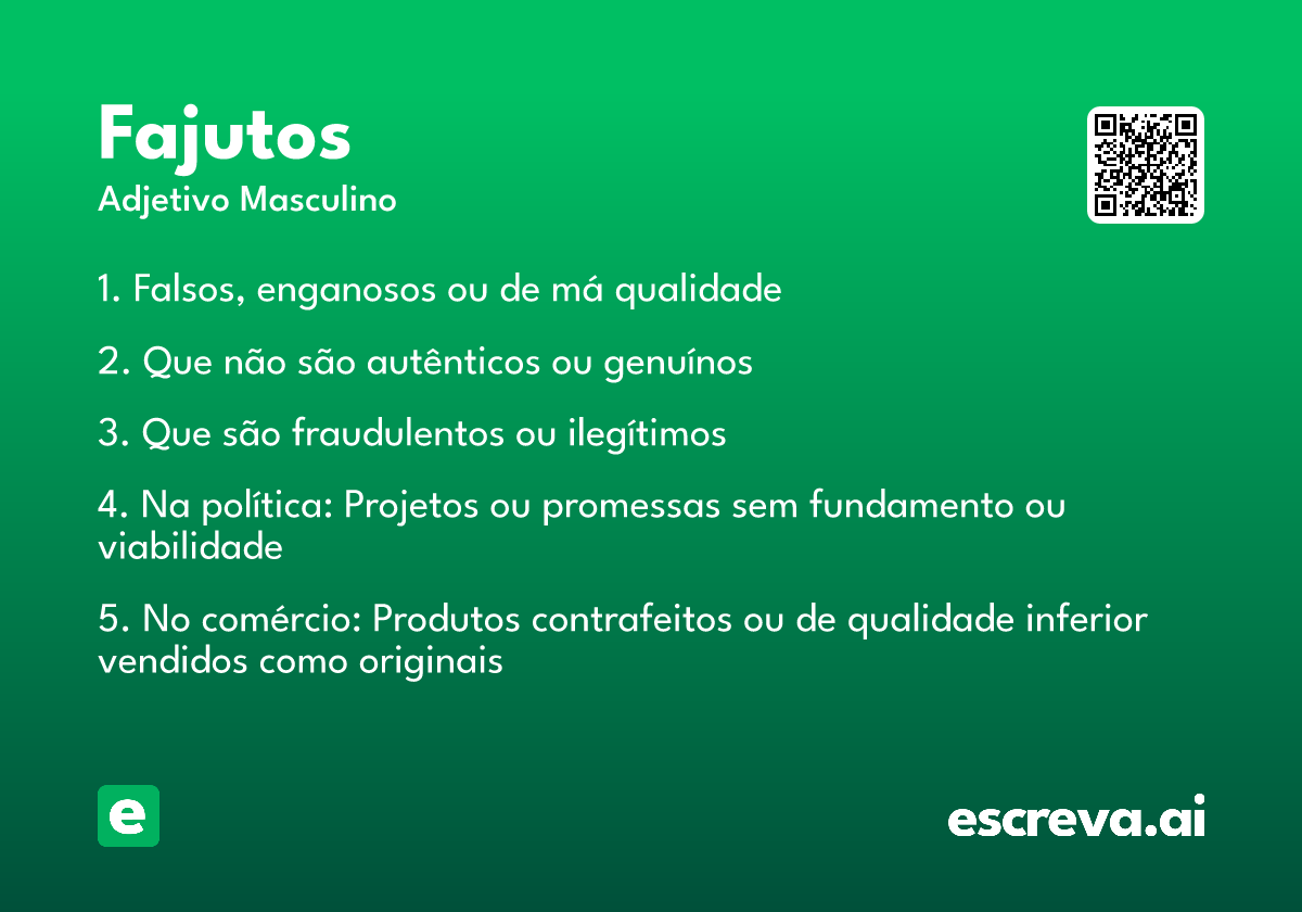 fajutos