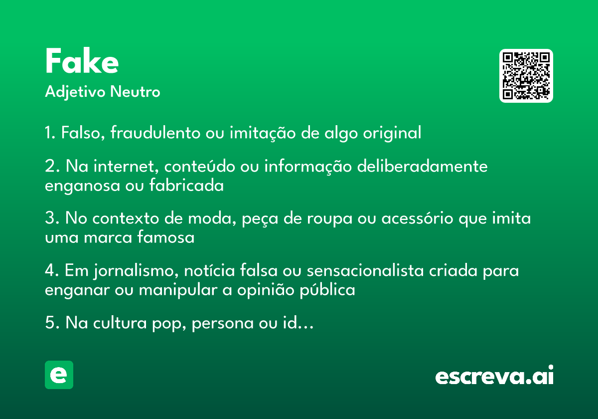 fake