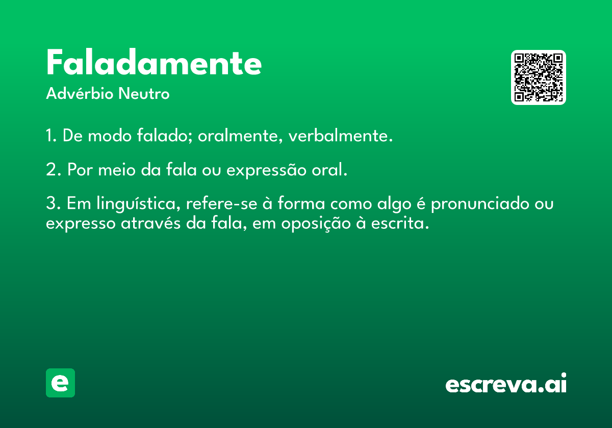 faladamente