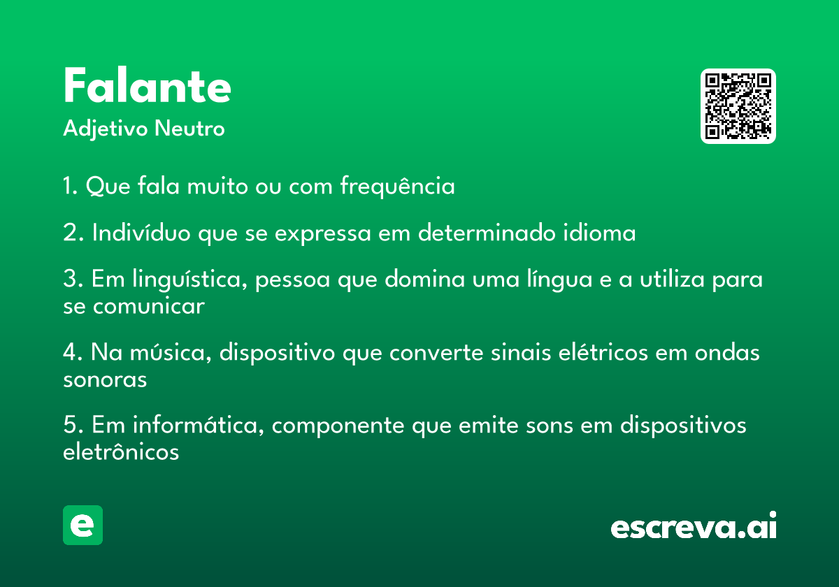 falante