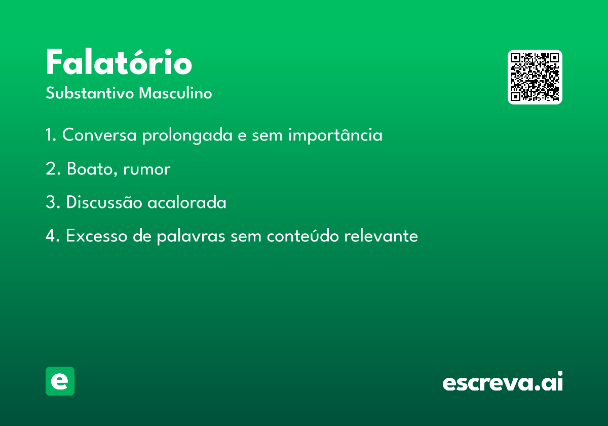 falatório