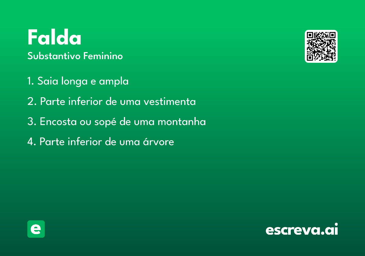 falda