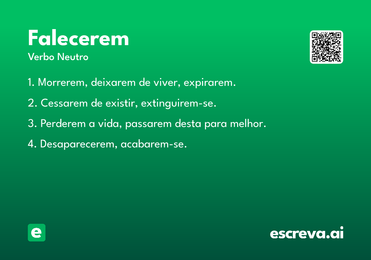 falecerem