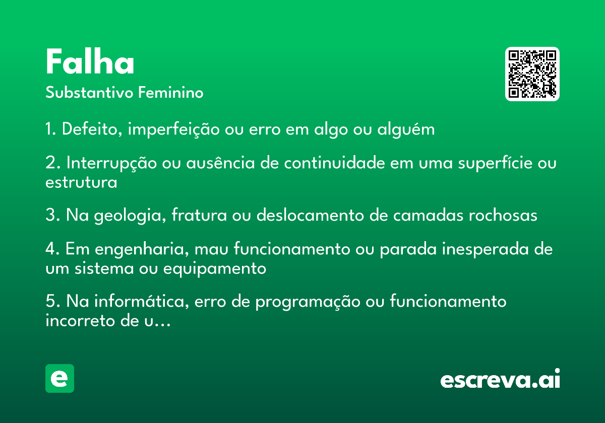 falha