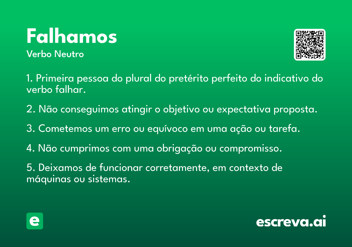 falhamos