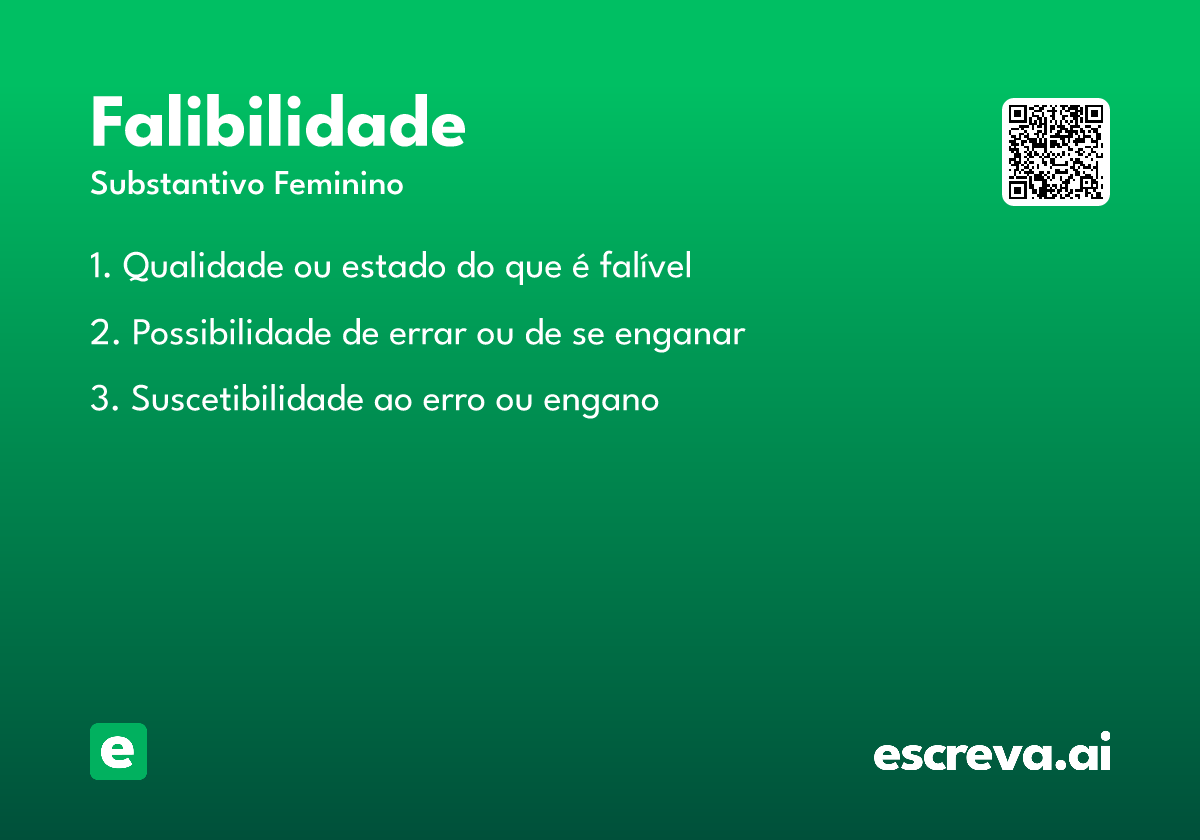 falibilidade