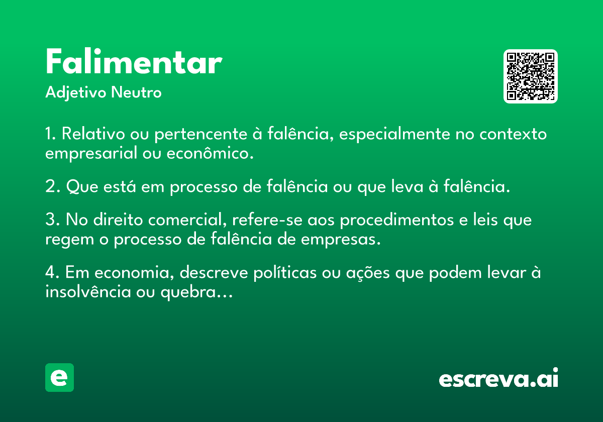 falimentar