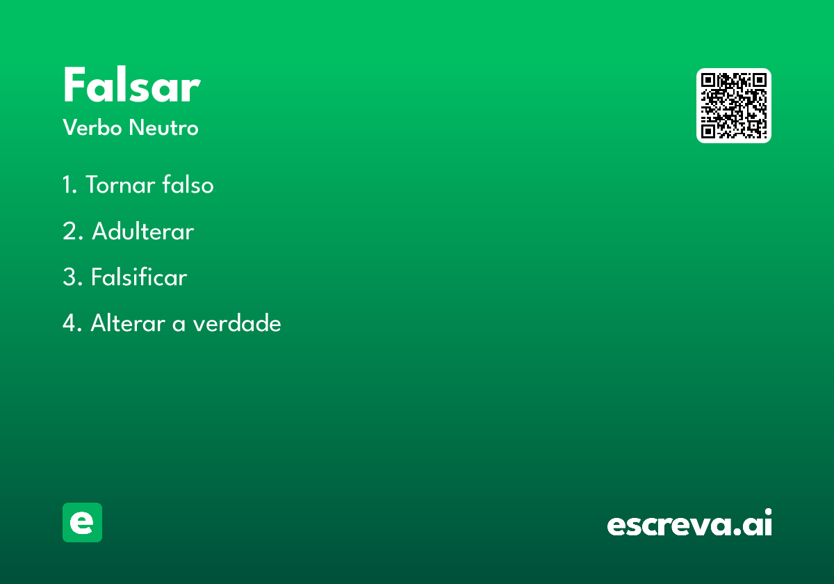 falsar