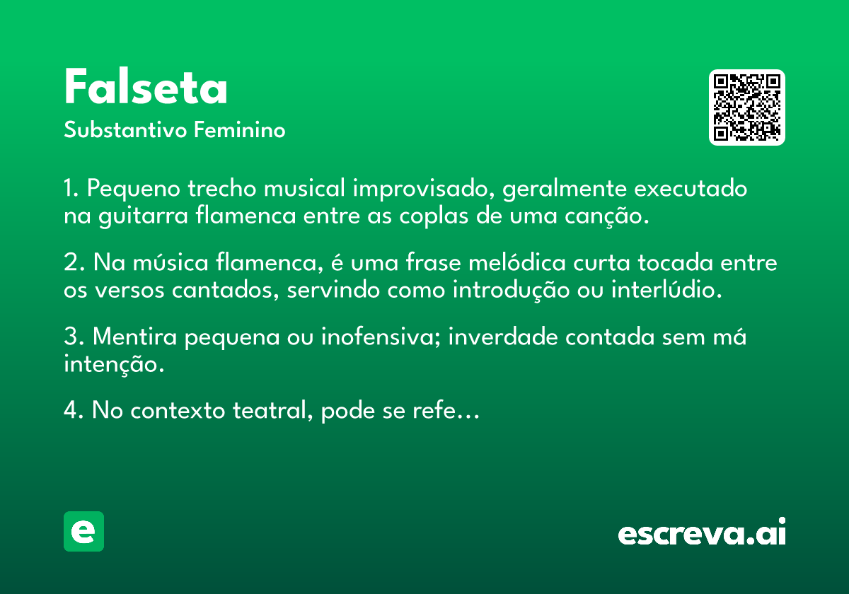falseta
