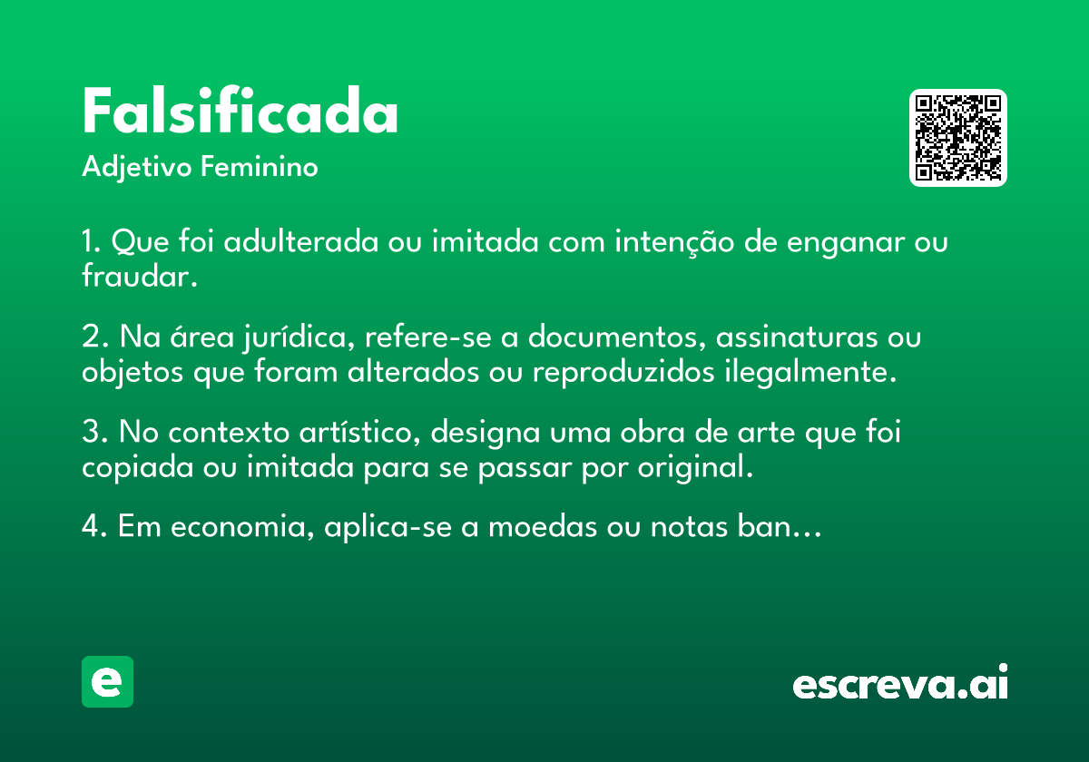 falsificada