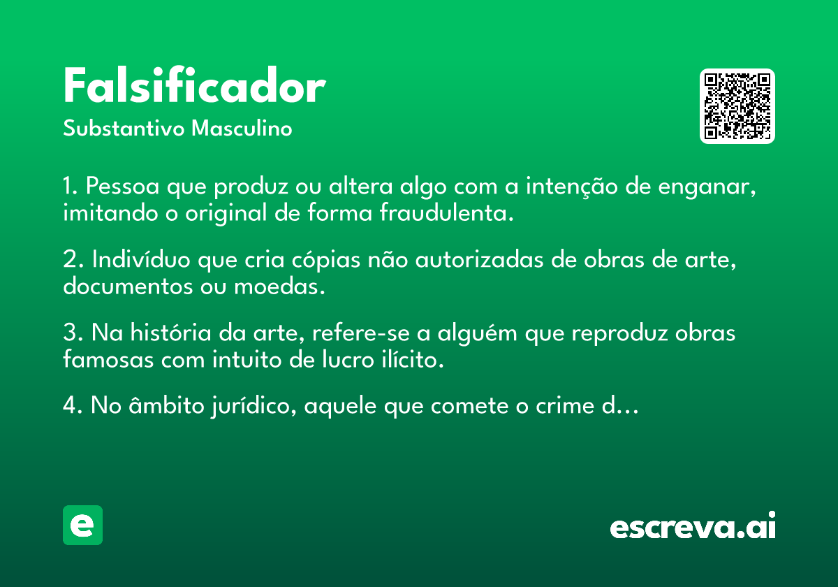 falsificador