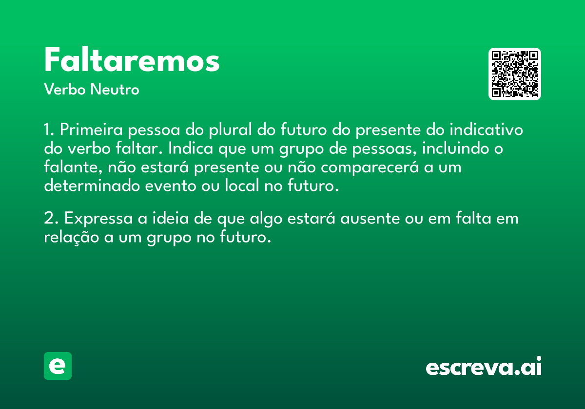 faltaremos