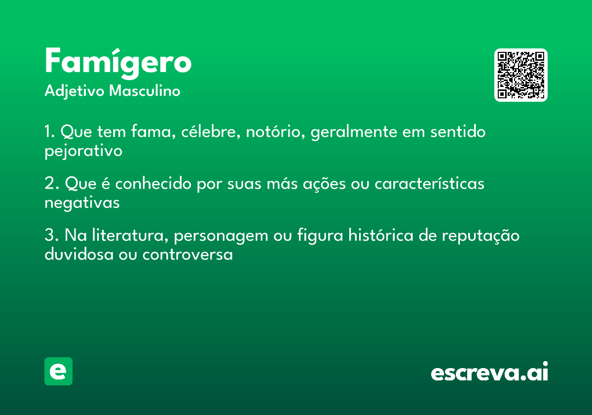 famígero