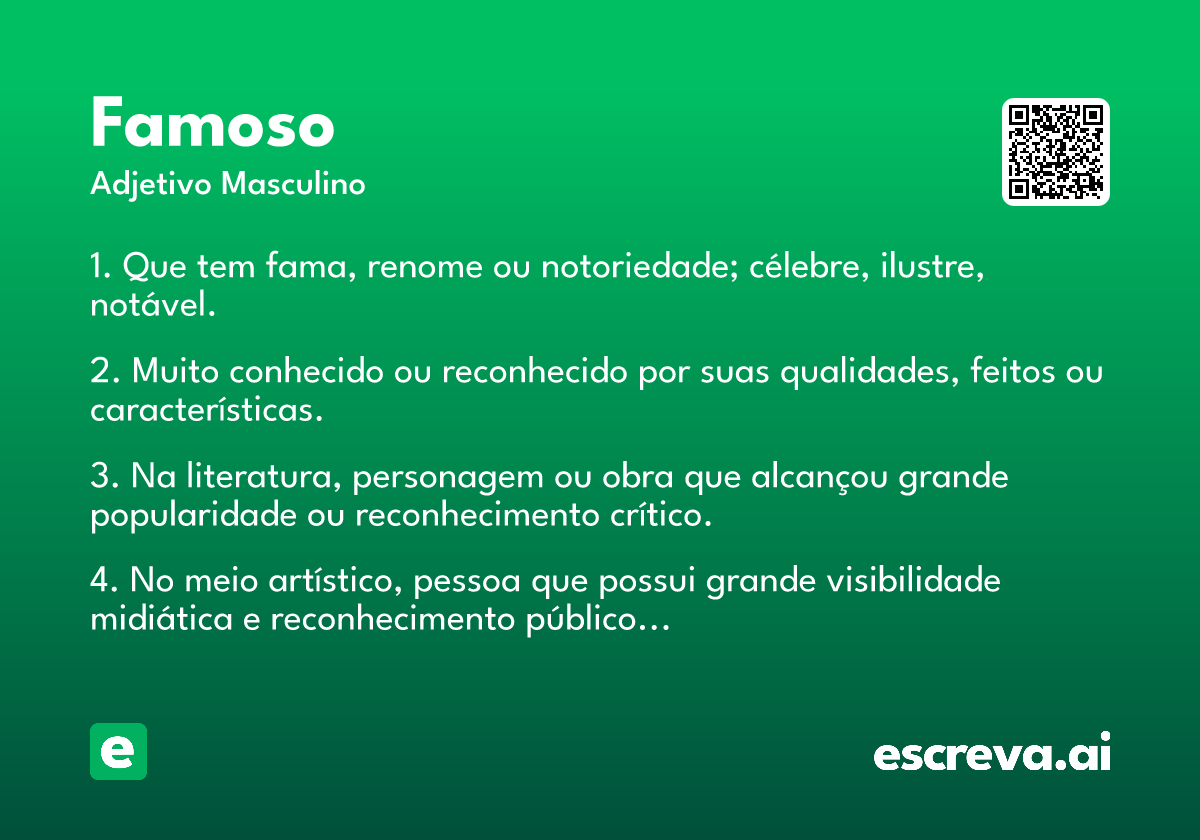 famoso