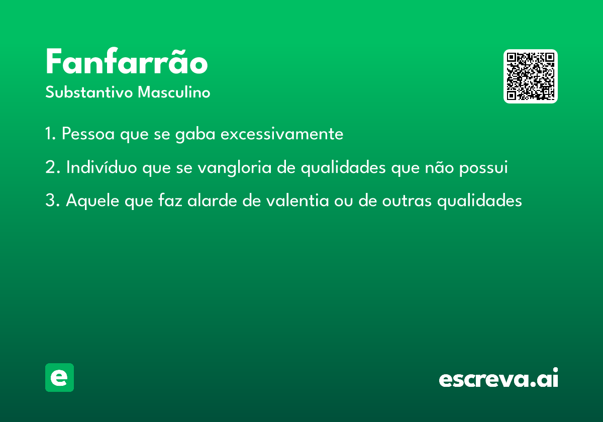 fanfarrão