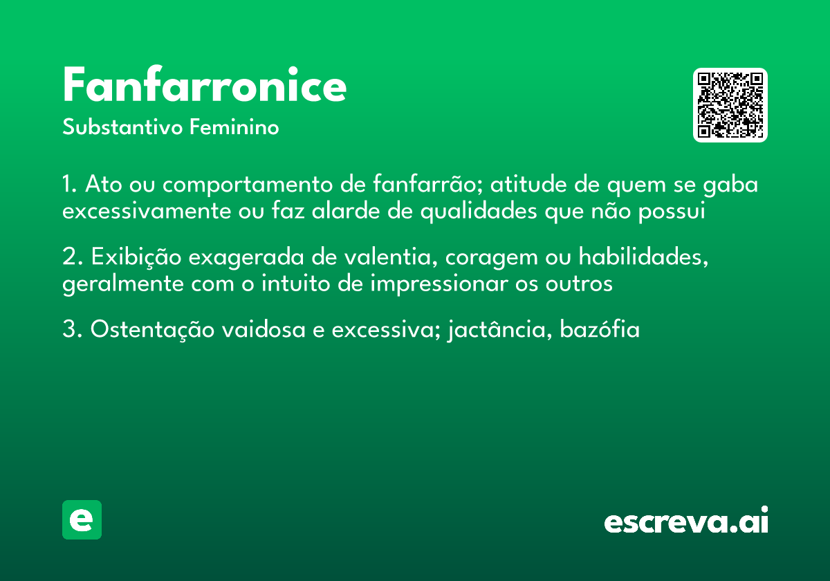 fanfarronice