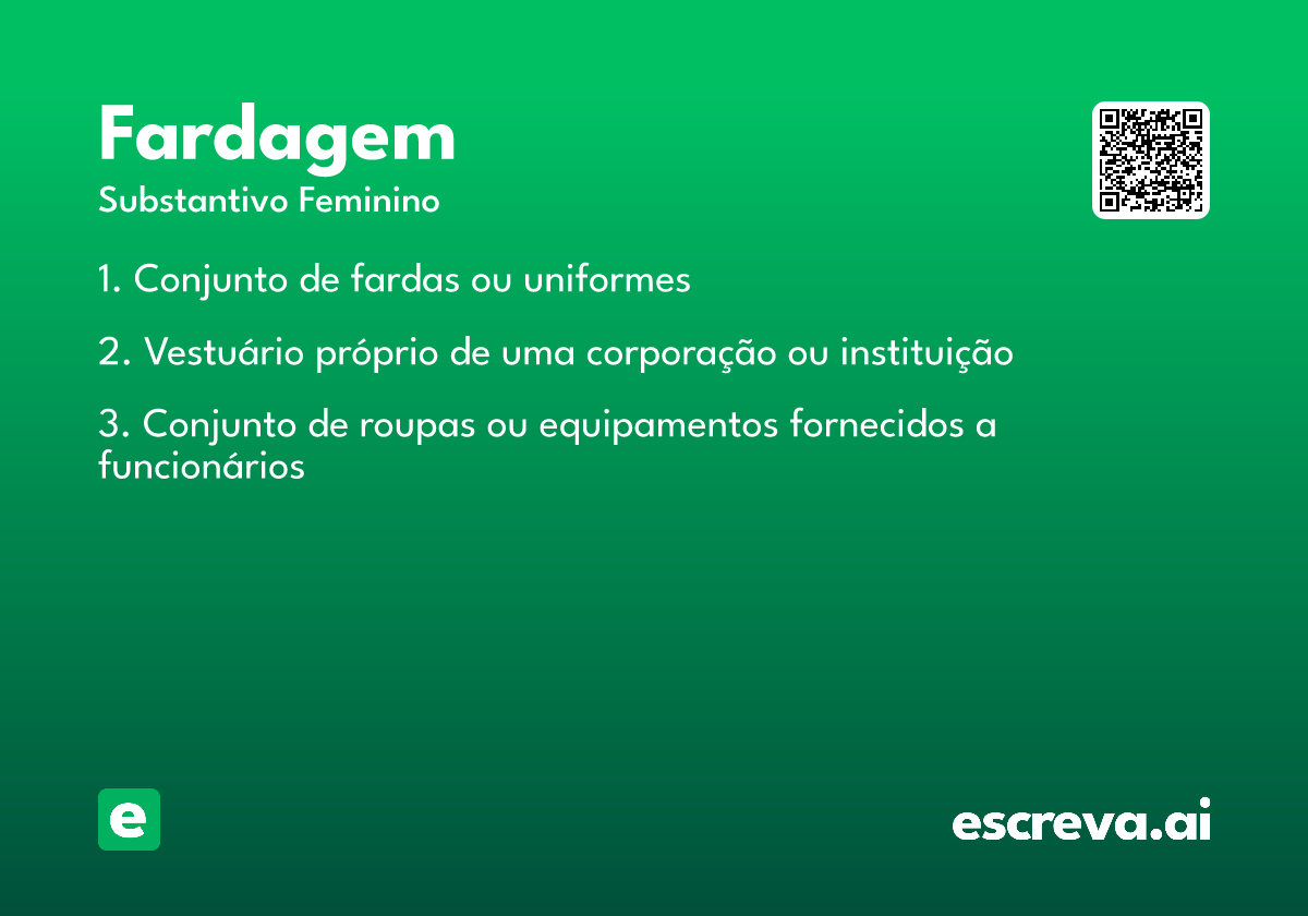 fardagem