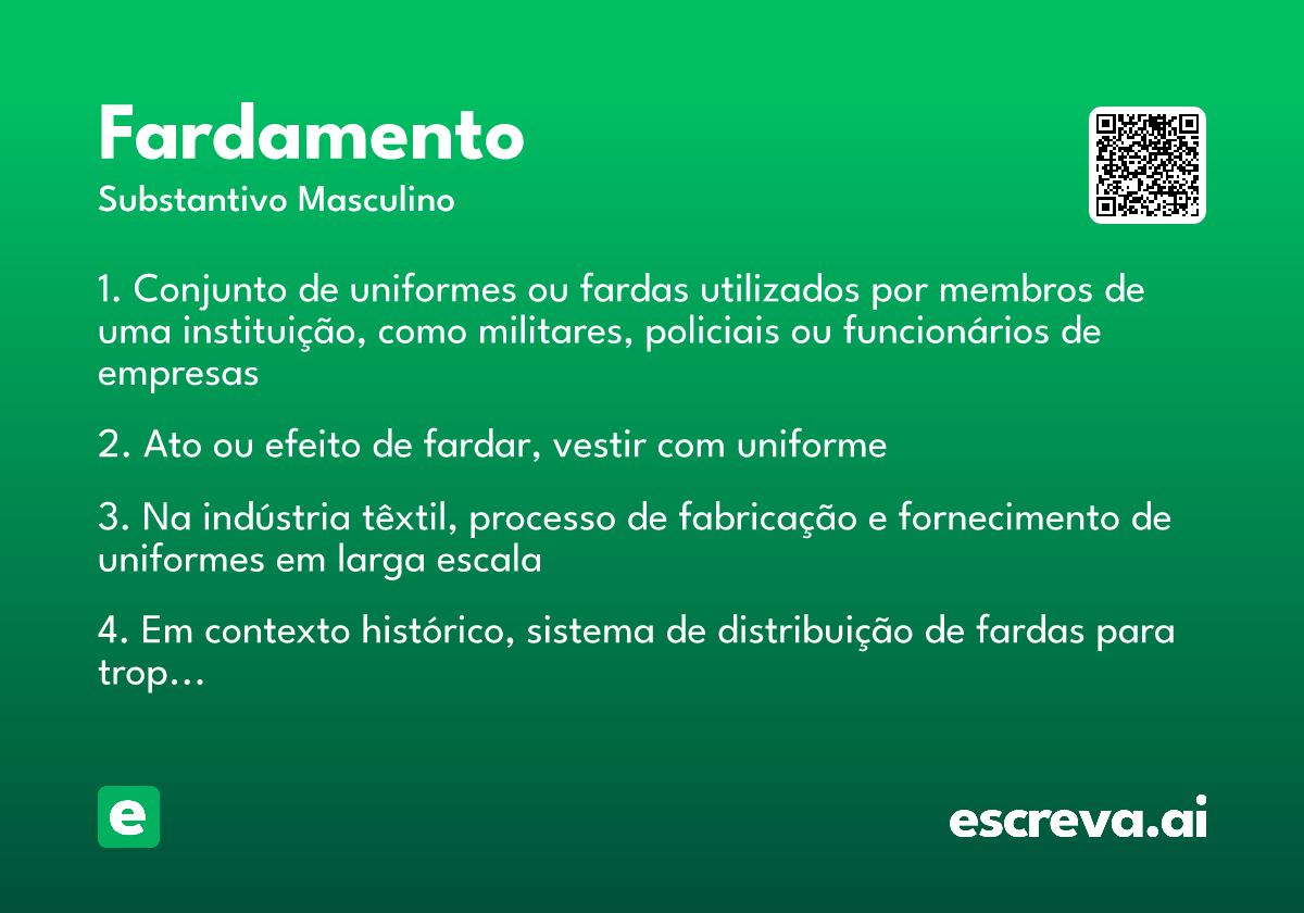 fardamento