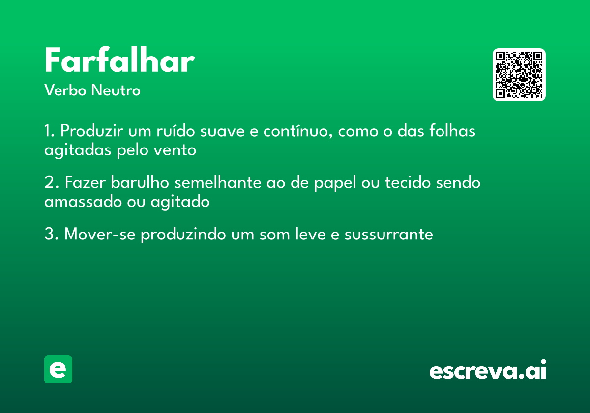 farfalhar