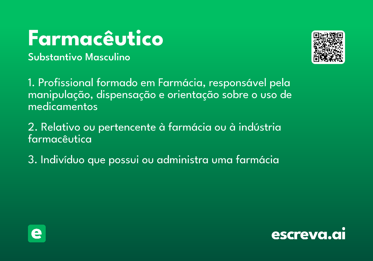 farmacêutico
