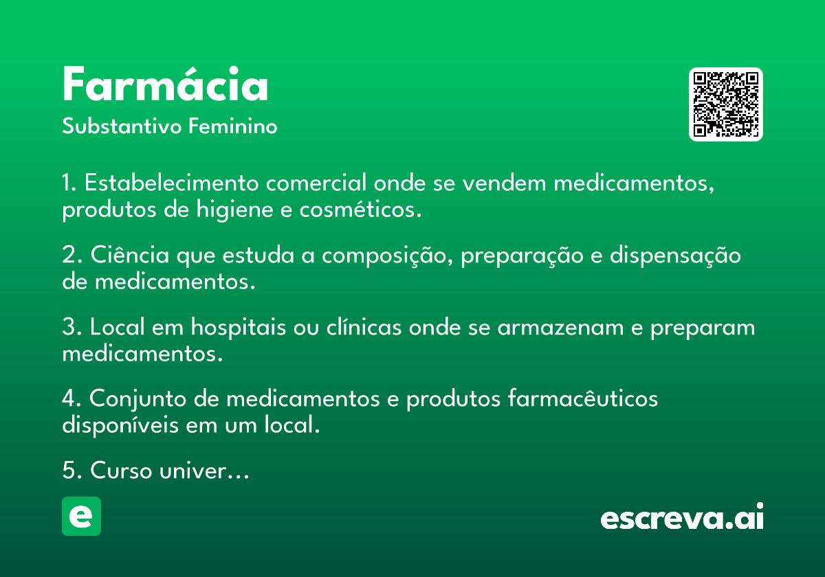 farmácia