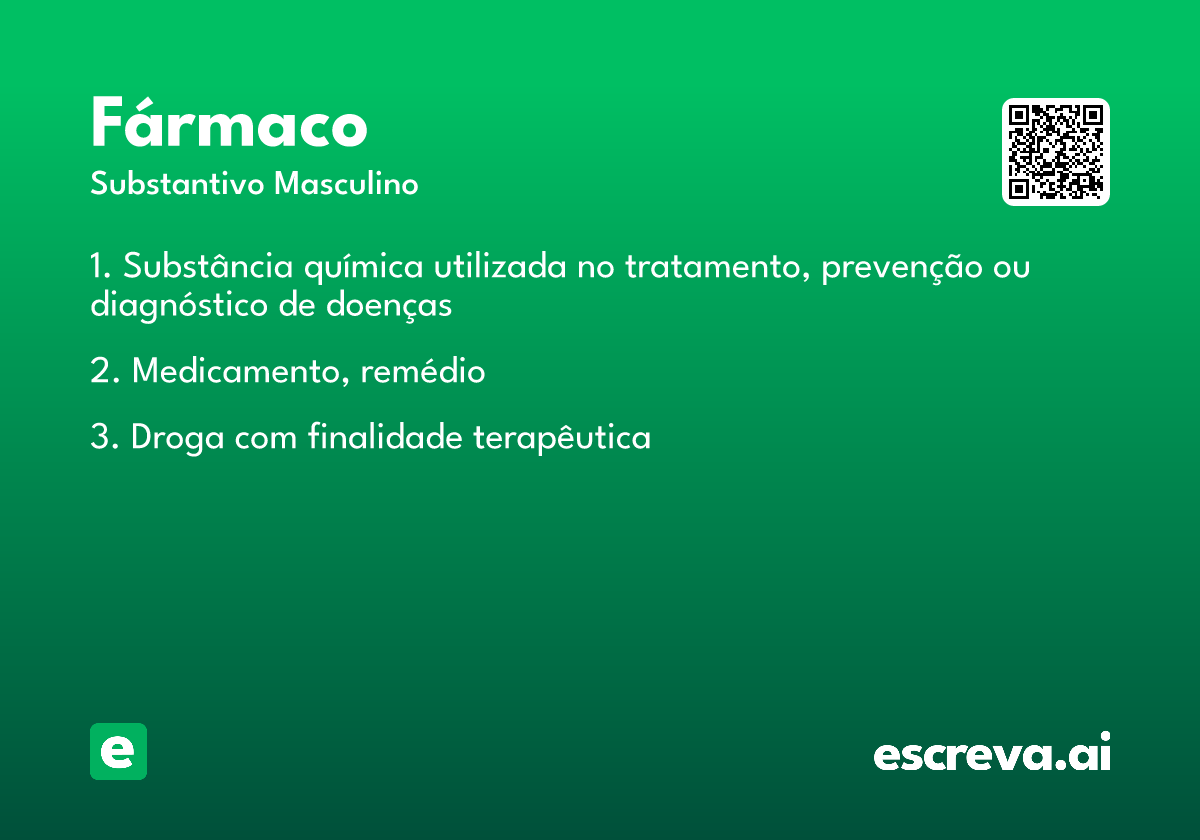 fármaco