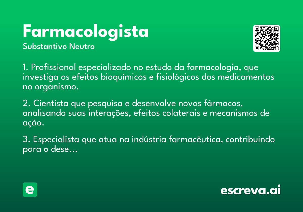 farmacologista