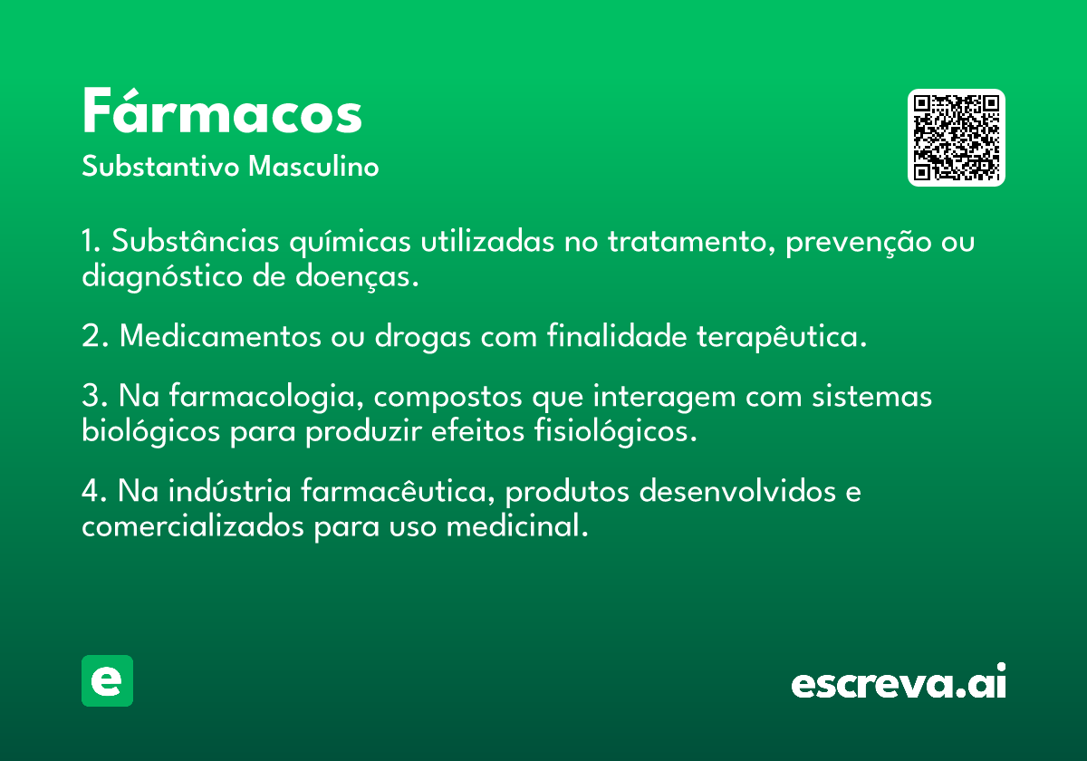 fármacos