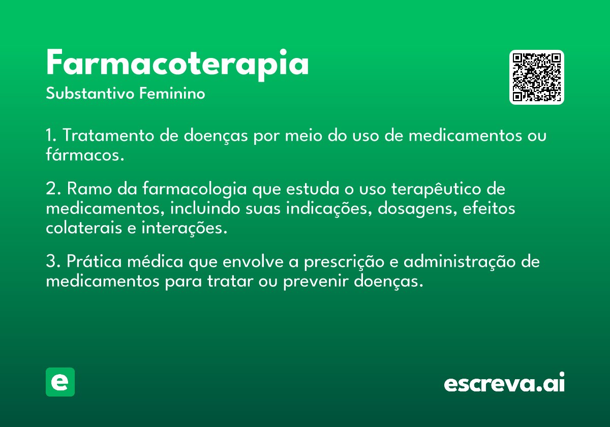 farmacoterapia