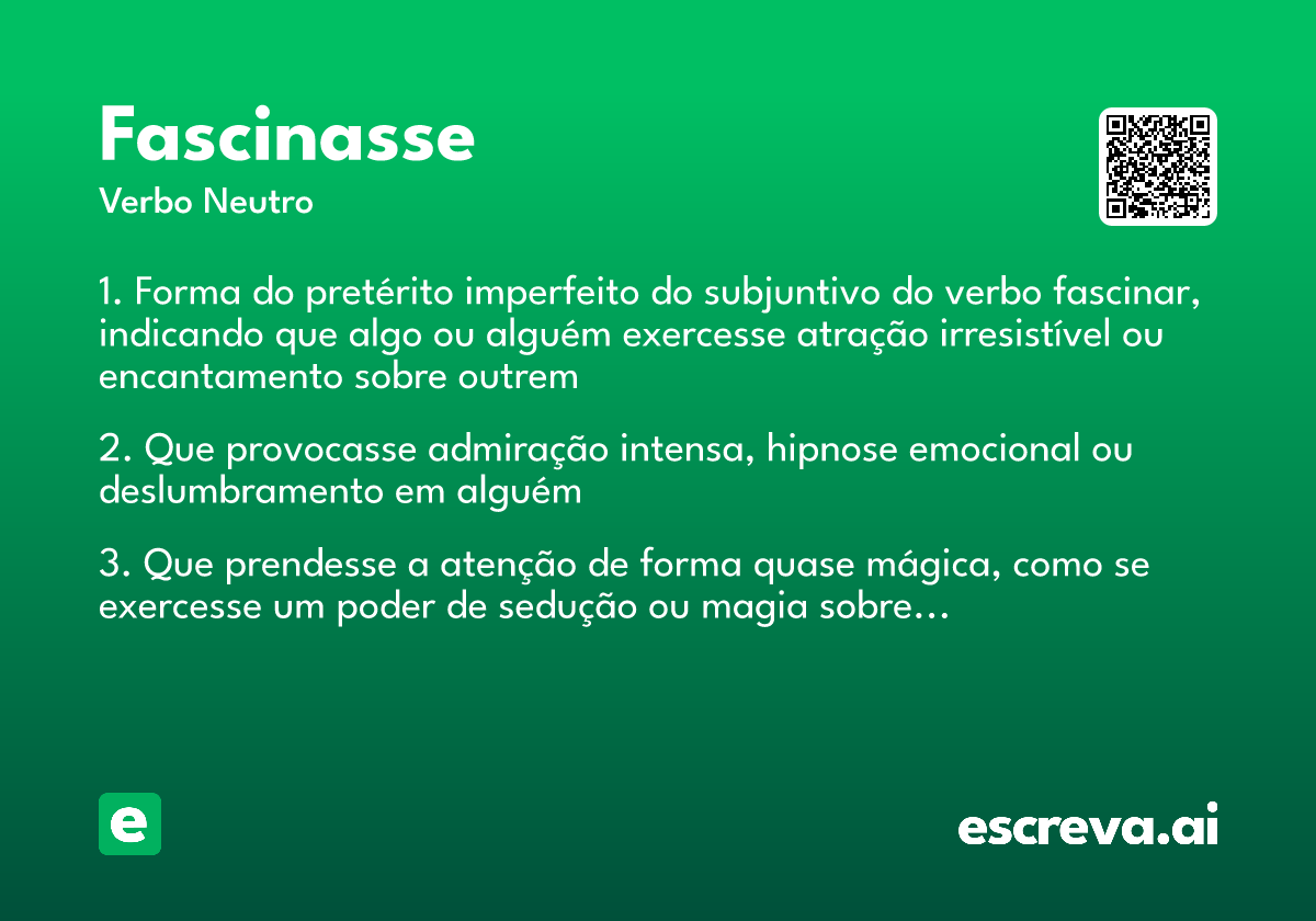 fascinasse