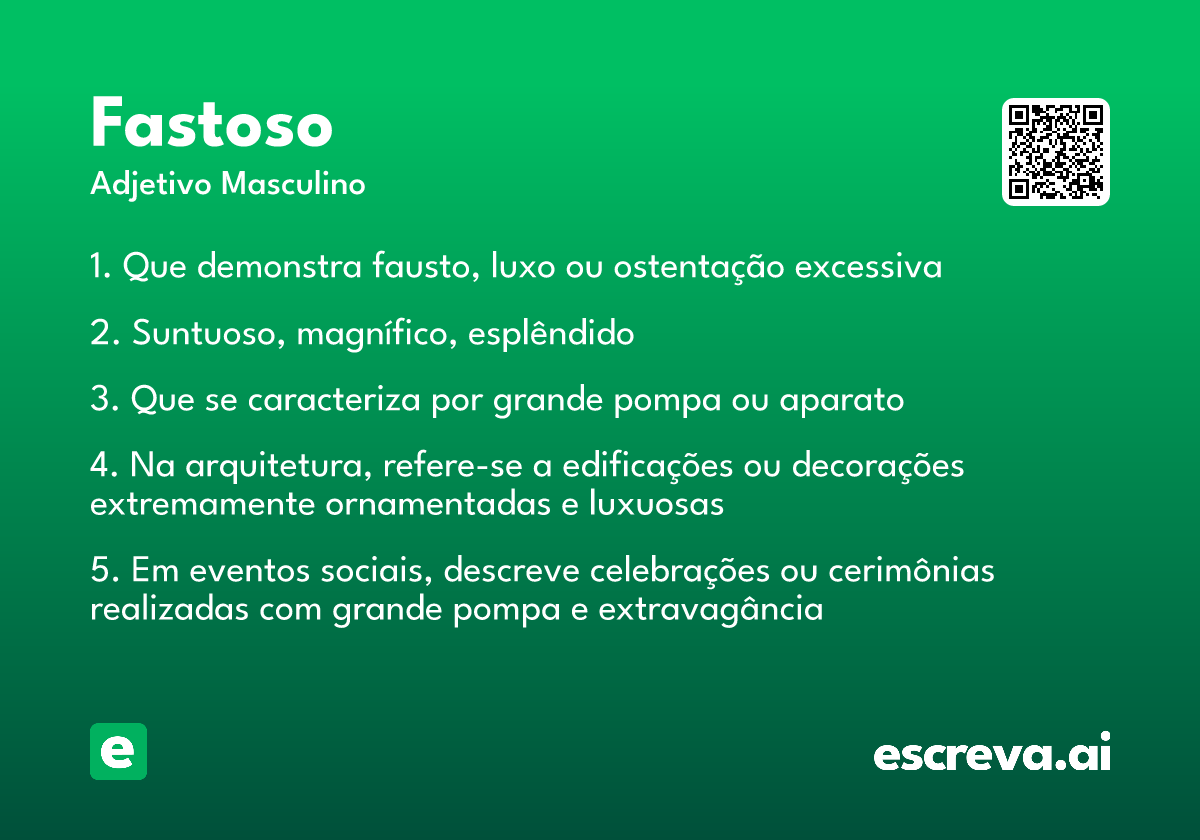fastoso