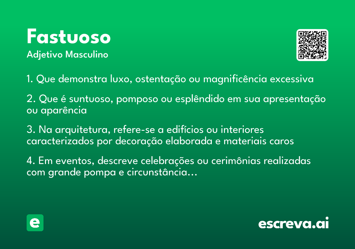 fastuoso