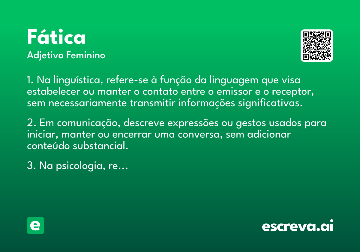 fática