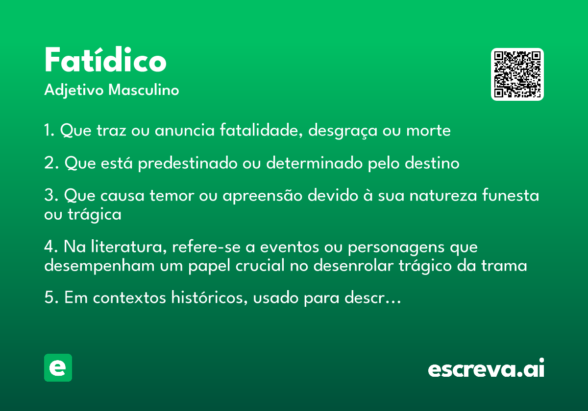 fatídico