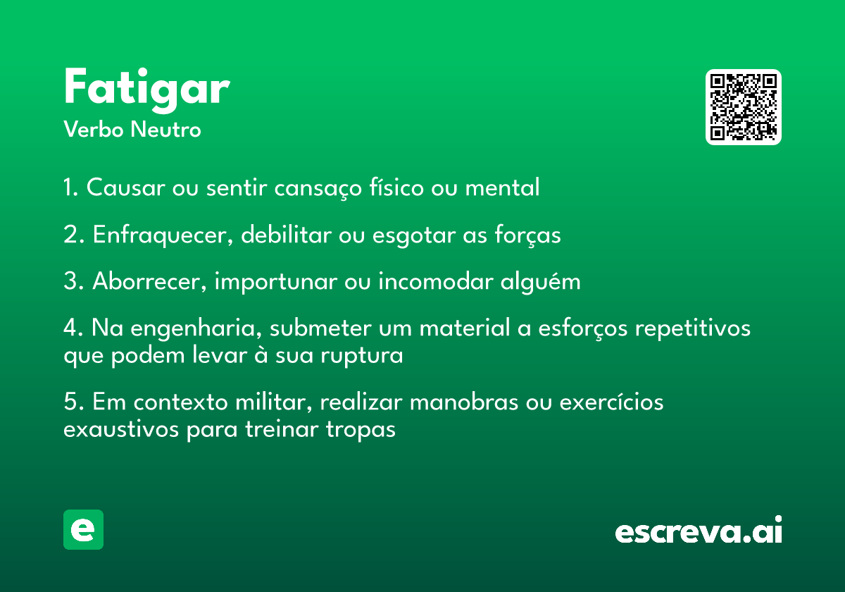 fatigar