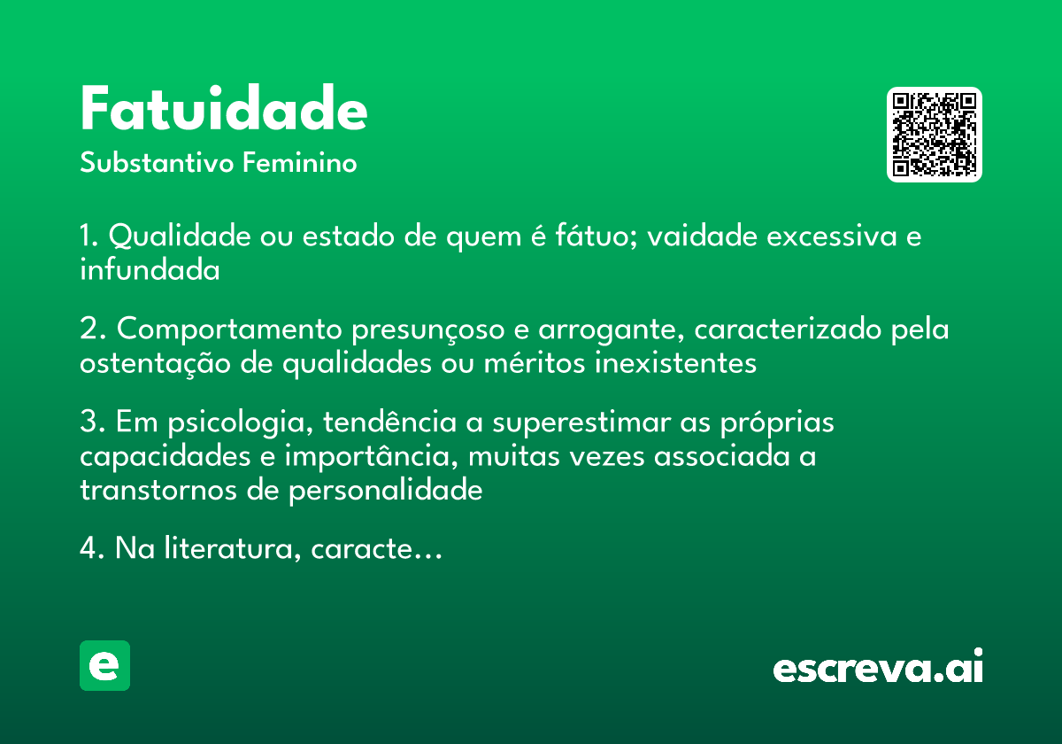 fatuidade