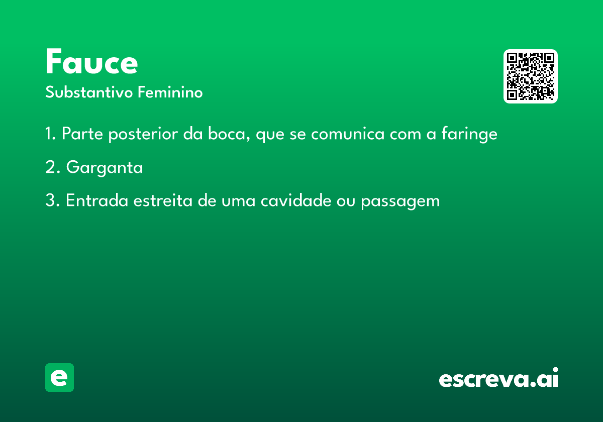 fauce