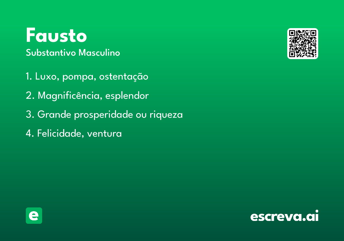 fausto